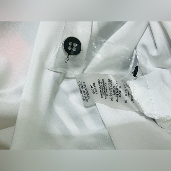 KARL LAGERFELD PARIS Bungee Print Belted Shirtdress. NWOT. RETAIL 149 - Picture 11 of 12